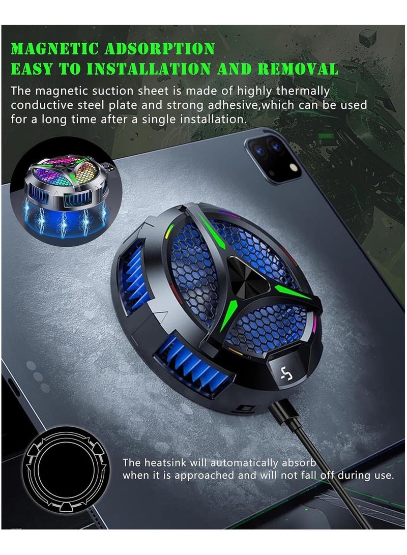 TIGER Magnetic Cooler for iPad – High-Performance Tablet Cooler with Temperature Display – Universal Cooling Radiator for iPad, Surface Pro, Tab & More – Advanced Heat Dissipation for Gaming, Streaming, and Heavy Workloads, Portable & Easy to Use - Image 5