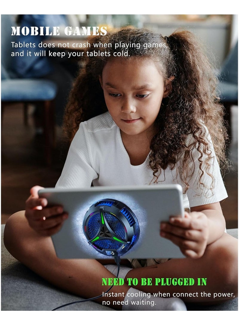 TIGER Magnetic Cooler for iPad – High-Performance Tablet Cooler with Temperature Display – Universal Cooling Radiator for iPad, Surface Pro, Tab & More – Advanced Heat Dissipation for Gaming, Streaming, and Heavy Workloads, Portable & Easy to Use - Image 4