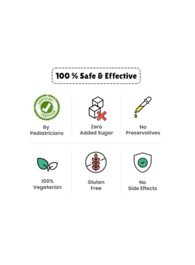 Little Joys DHA Omega 3 Brain Gummies For Kids | 2-6 years | 30 Day Pack | Improved Concentration, Mood & Sleep | Plant Based Omega 3 Supplements | Multivitamin Gummies For Kids With No Added Sugar - Image 3