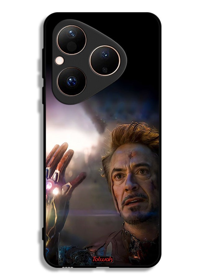 Tolwak Huawei Pura 80 Protective Case Cover I Am Iron Man - Image 1