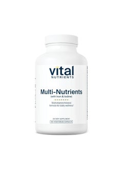 Vital Nutrients Multi-Nutrients with Iron and Iodine | Vegetarian Multivitamin and Mineral Supplement with Iron | Gluten, Dairy, Soy Free | Non-GMO | 180 Capsules - pzsku/Z8422E26F30E00BF14D2EZ/45/_/1739864426/f6c169f3-4d3f-46f0-a719-6cee4d6c6980