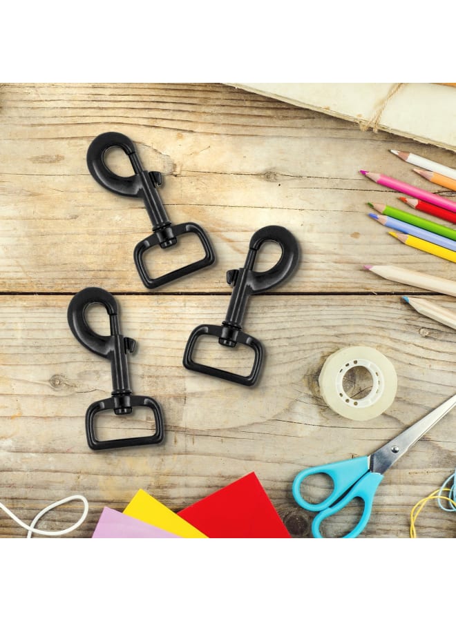 Swivel Snap Hooks Heavy Duty Trigger Clip Clasps for Dog Leashes, Bags, Backs, Straps, Harnesses, 10 Pieces 3.25 Inches Black - Image 4