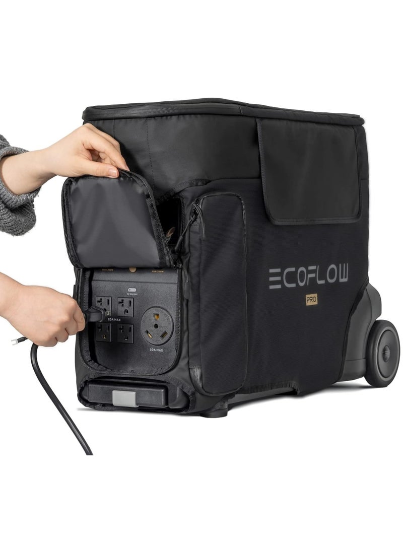 ECOFLOW EF ECOFLOW DELTA Pro & DELTA Pro Extra Battery Protective Cover, Waterproof, Dustproof Cover, Velcro Easy Access Design for Outdoor or Indoor Use  - Image 1