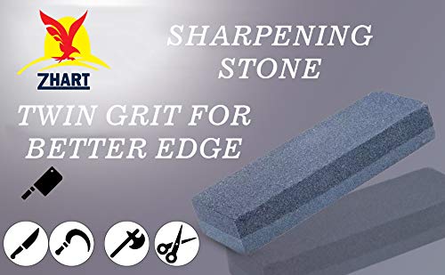 ZHART Professional Knife Sharpener for Both Knives and Tools, Original Combination Water Sharpening Stone for Kitchen, Survival KIT, Blade Best Grinding Device CSSC109 - Image 3