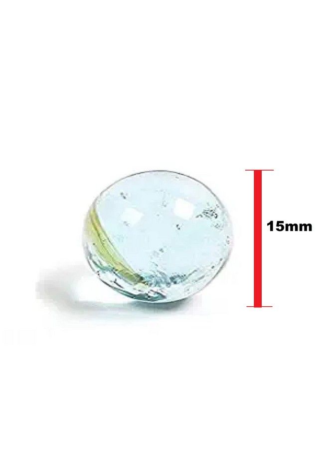 advancedestore كرات زجاجية ملونة للأطفال (عبوة من 50) - Image 4