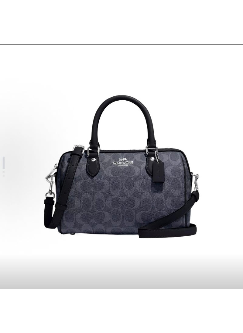 كوتش اوت ليت حقيبة كتف جلدية ملفوفة - Image 1