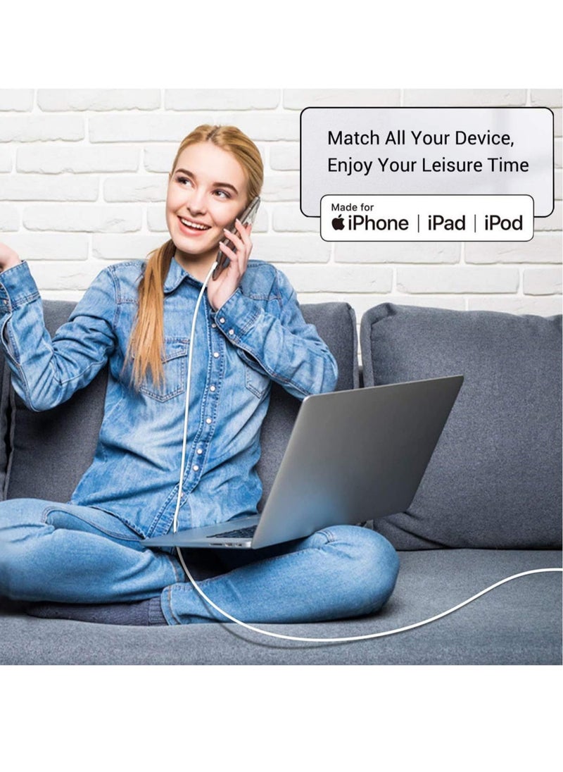 ELTRAZONE - [Apple MFi Certified] USB-C to Lightning Cable 20W, 2 Pack 6.6FT Power Delivery Fast Charging Data Sync Type C PD Quick Charger Compatible with iPhone 12/12 Pro/11/XS/XR/X 8/iPad/AirPods Pro - Image 1