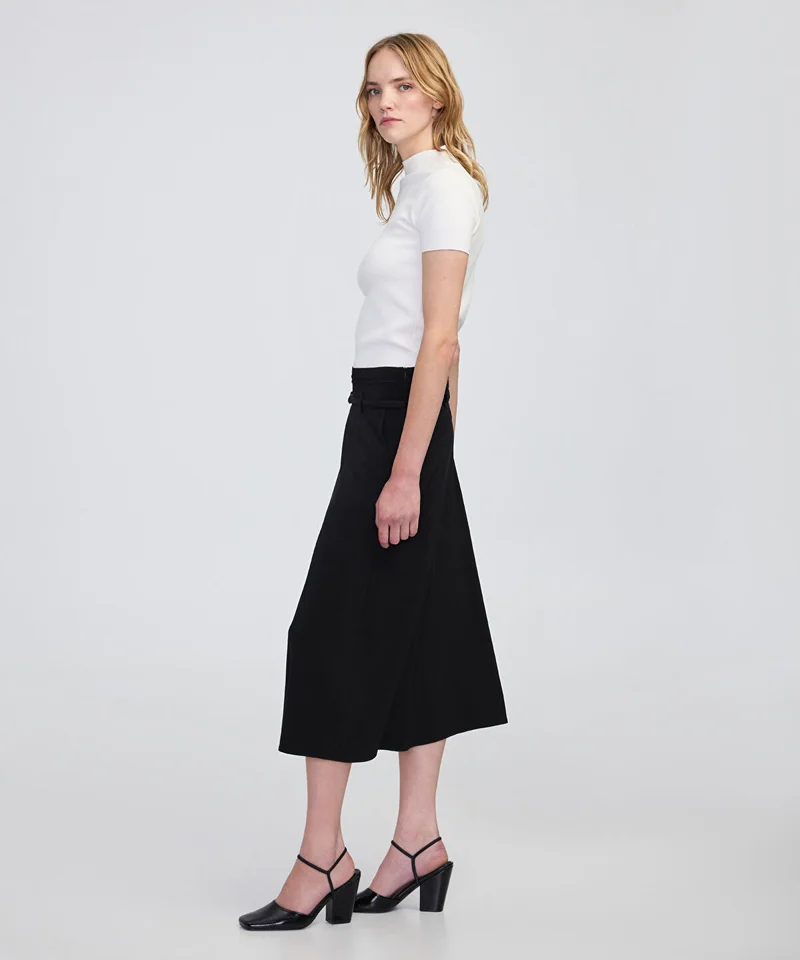 Ipekyol Belted Midi Skirt