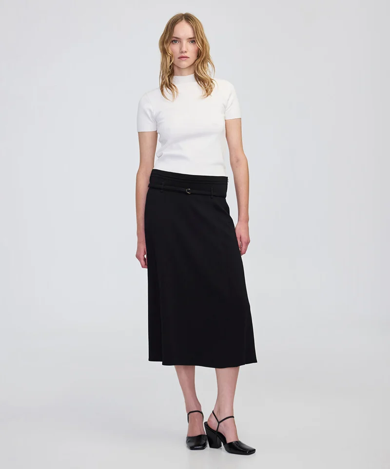 Ipekyol Belted Midi Skirt