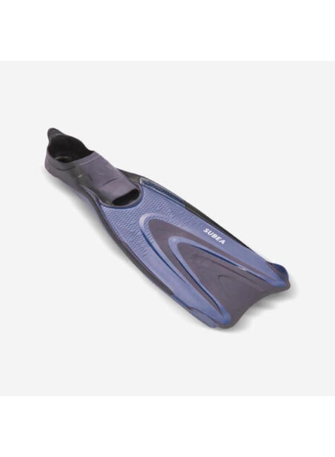 Subea Diving fins FF 500 soft black blue - Image 1