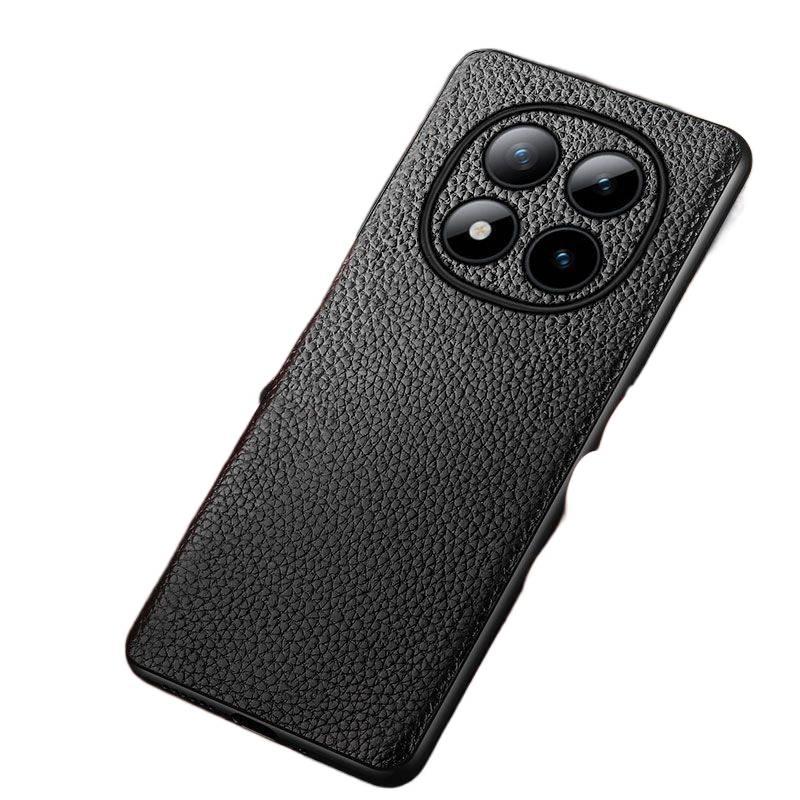 Leather Texture Protective Case for Redmi Note 15 with Drop Protection and Full Coverage plus Shockproof plus Leather Texture in Coffee Brown - Image 2