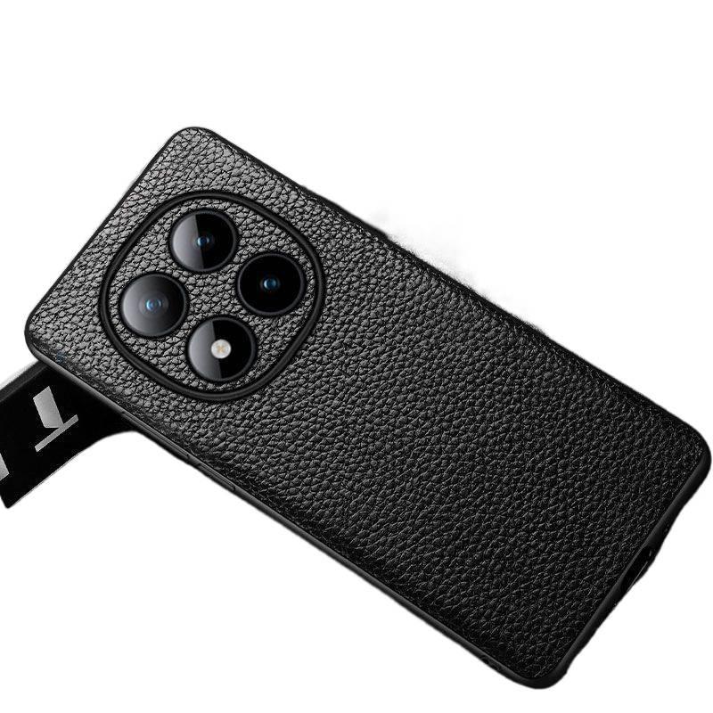 Leather Texture Protective Case for Redmi Note 15 with Drop Protection and Full Coverage plus Shockproof plus Leather Texture in Coffee Brown - Image 3