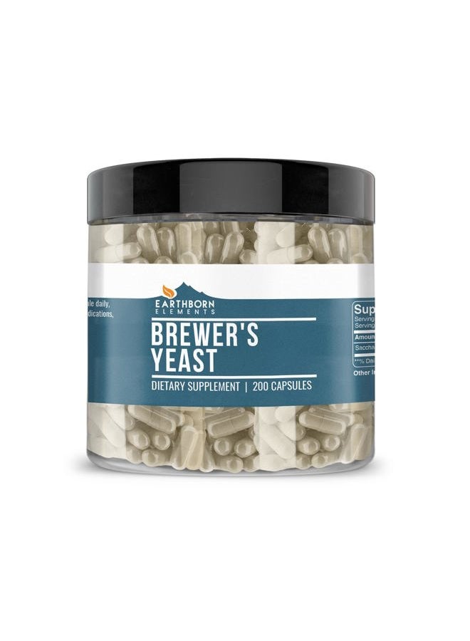 Fairy Tales Brewer's Yeast 200 Capsules, Pure & Undiluted, No Additives - Image 1