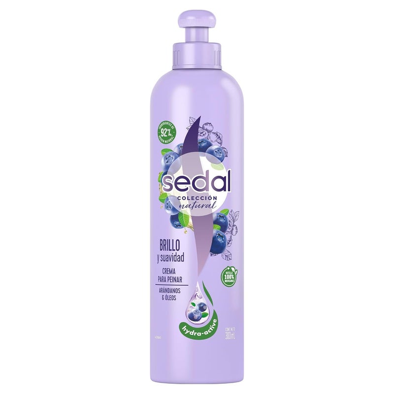 Sedal Natural Gloss & Softness Combing Cream 300ml