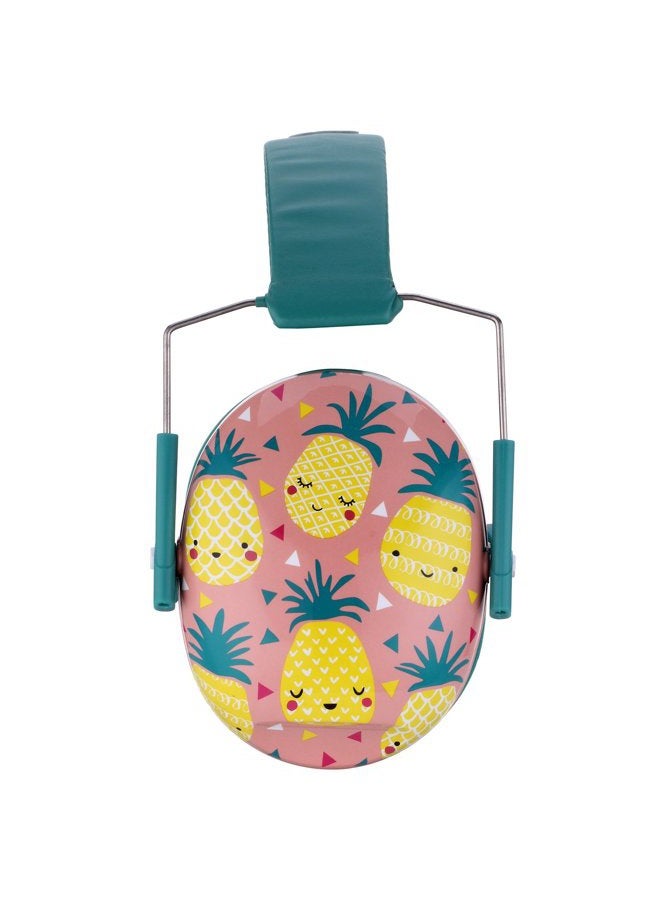 Snug Kids Earmuffs/Hearing Protectors - Adjustable Headband Ear Defenders for Children and Adults (Pineapples) - Image 2