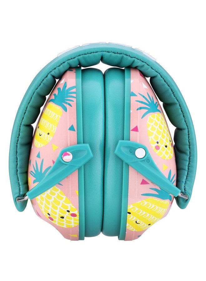 Snug Kids Earmuffs/Hearing Protectors - Adjustable Headband Ear Defenders for Children and Adults (Pineapples) - Image 3