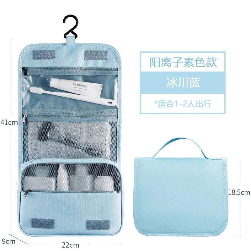 Travel Waterproof Folding Dry And Wet Separation Wash Bag Men'S Cosmetic Storage Bag Cosmetic Bag - Image 1