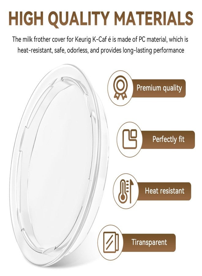 Nbbiww Milk Frother Lid Cover Seal Compatible with Keurig K-Café Coffee Makers - Image 3