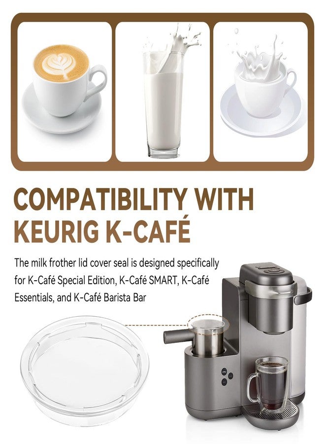 Nbbiww Milk Frother Lid Cover Seal Compatible with Keurig K-Café Coffee Makers - Image 5