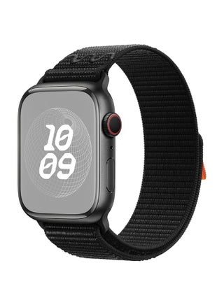 Replacement Strap For Apple Watch Ultra 49mm Loop Nylon Watch Band Dark Black - pzsku/Z8423B3342EDFE5782AD9Z/45/_/1714875538/7be2110f-5001-4507-a3b4-97046df42c3b