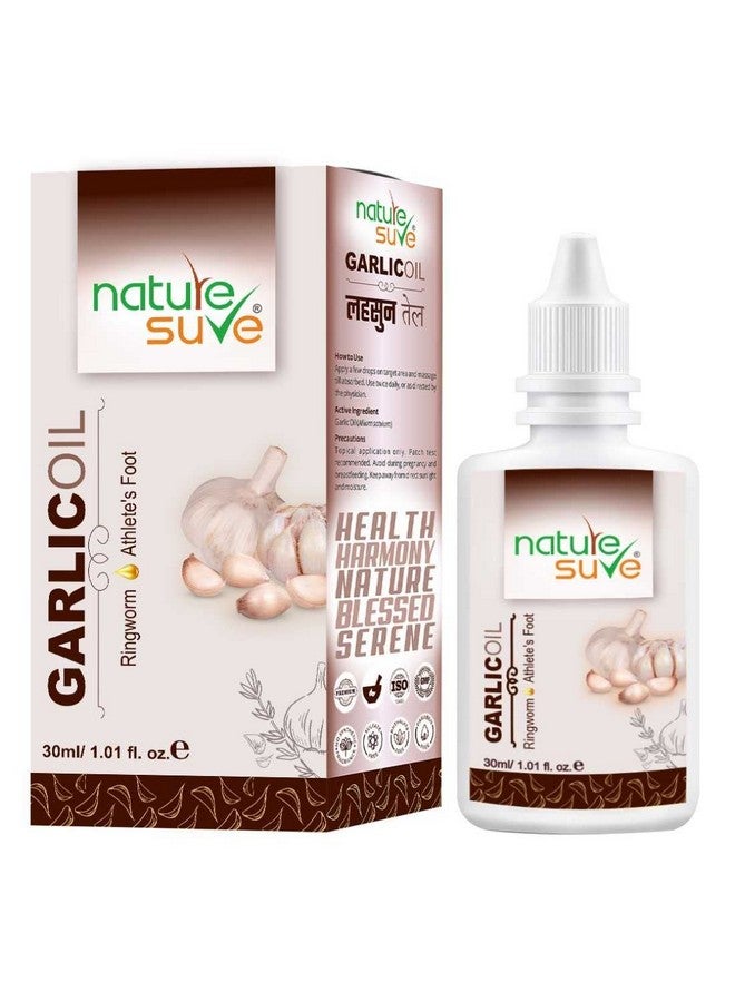 Nature Sure Garlic Oil for Ringworm and Athlete's Foot in Men & Women - 1 Pack (30ml) - Image 1