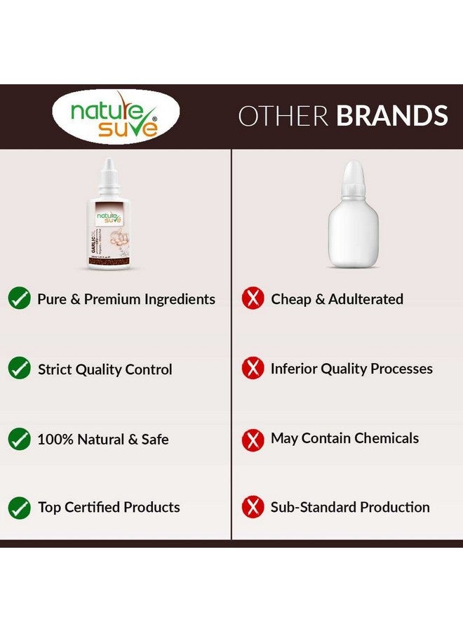 Nature Sure Garlic Oil for Ringworm and Athlete's Foot in Men & Women - 1 Pack (30ml) - Image 5