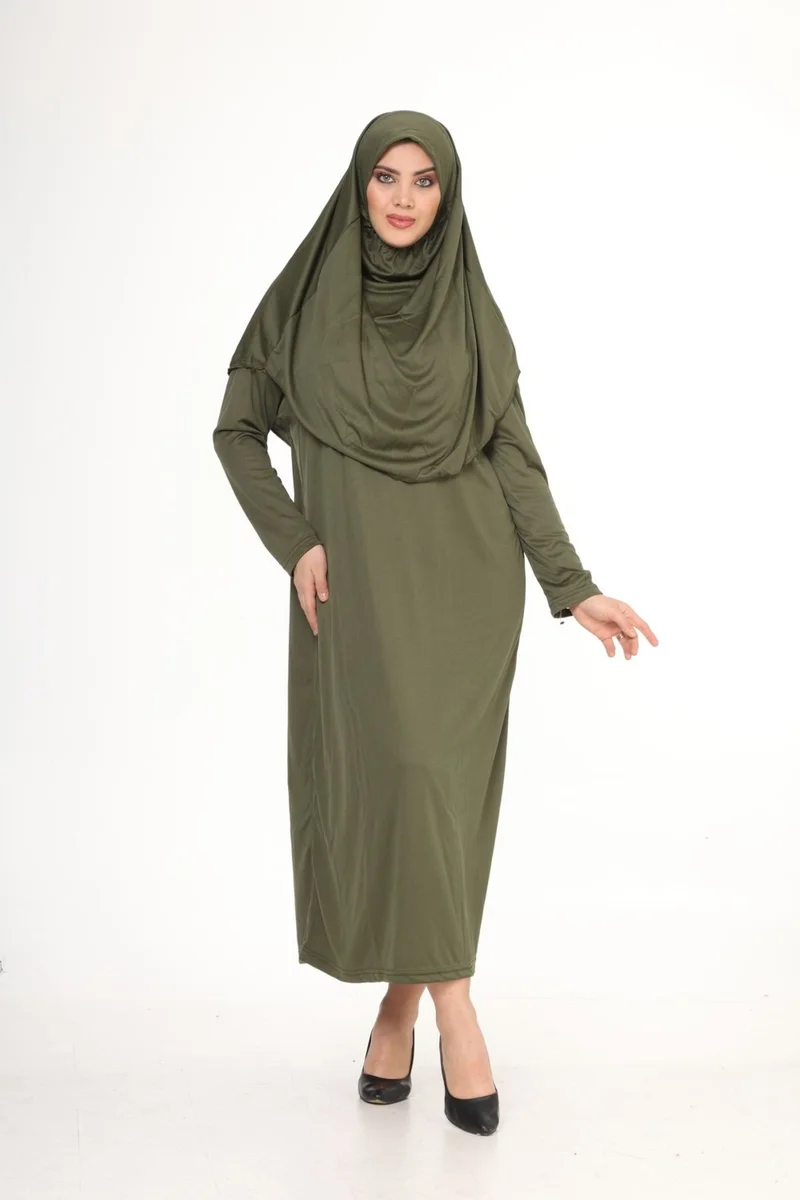 Bluence One Piece Easy to Wear Hijab Dress Carrying Pouch
