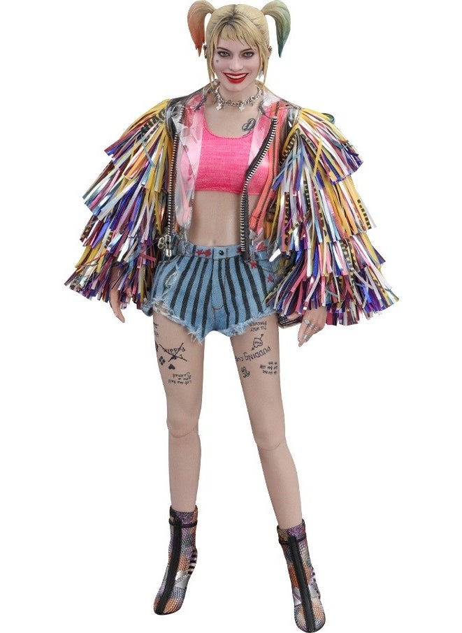 Hot Toys Birds Of Prey Harley Quinn (Caution Tape Jacket Version) 1:6 Scale Collectible Figure  - Image 1