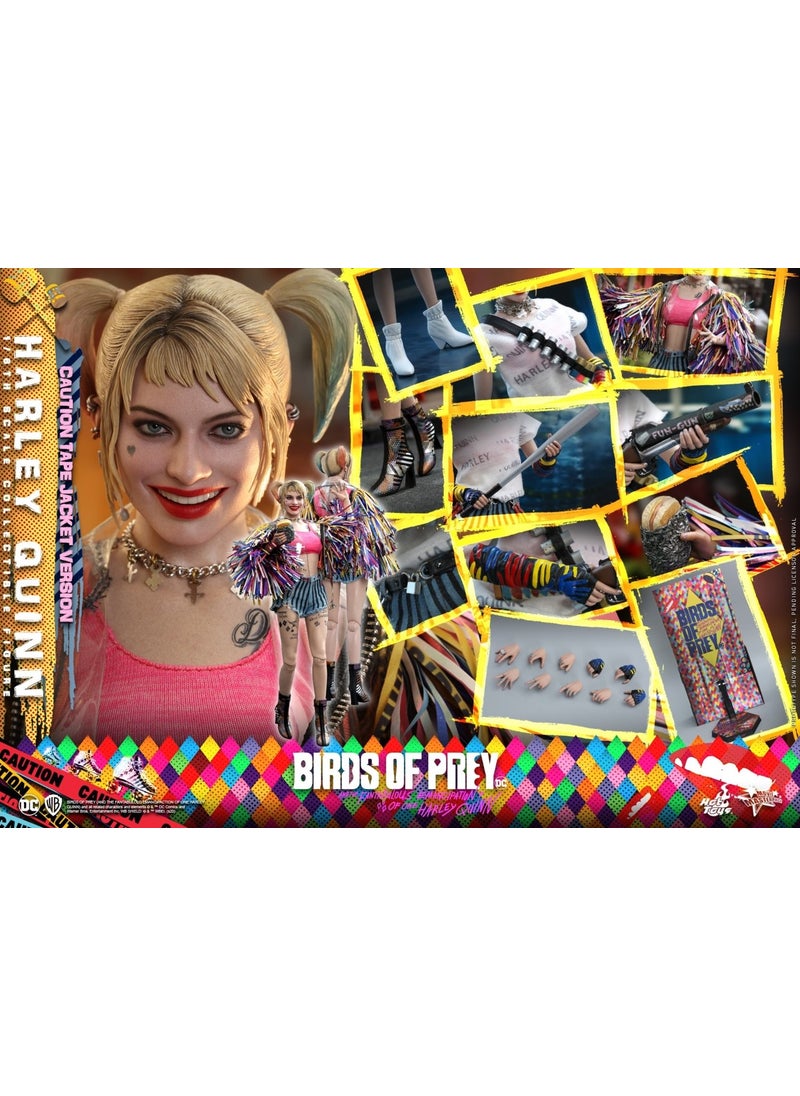 Hot Toys Birds Of Prey Harley Quinn (Caution Tape Jacket Version) 1:6 Scale Collectible Figure  - Image 5