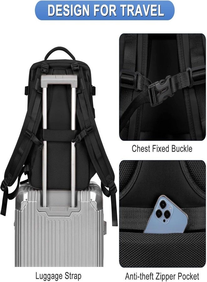 HIMART Casual BackpacksCasual & Travel Backpack for Men and Women - Lightweight, Durable & Spacious Bag for Office, School & Tripswith,luggage starp,anti theft pocket,chest fixed buckle,(pack of1) - Image 2