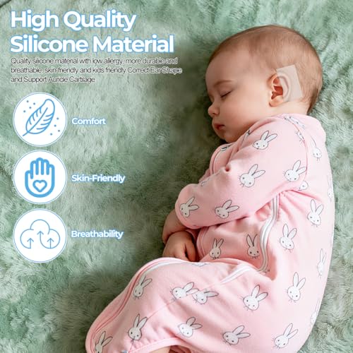 Toddmomy 1 Set of Infant Ear Correction Patches: Newborn Baby Ear Aesthetic Correctors for Kids,Babies - Image 2