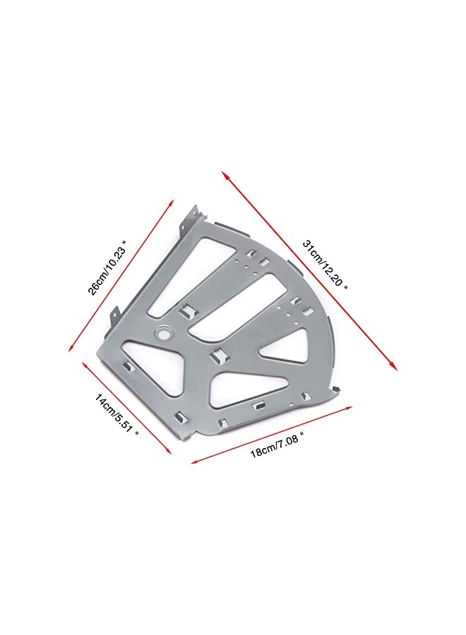S-TOP Upgrade Stainless Steel Hinges - 3-Layer Fan Shape Design for Easy Access and Durability - Perfect for Kitchen, Living Room, and Shoe Storage Cabinets - Includes Hardware - Grey - Image 2