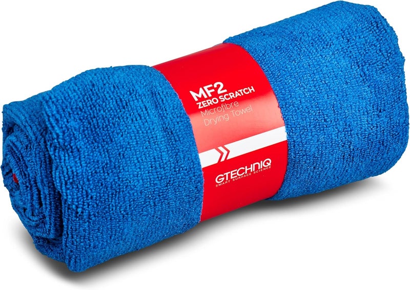 Gtechniq MF2 Microfiber Drying Towel 450GSM 23.6"x35.4" | Ultra Soft, Super Absorbent, Short Pile Wicks Away Water, Reduces Marring and Gloss Loss, Machine Washable - Image 5