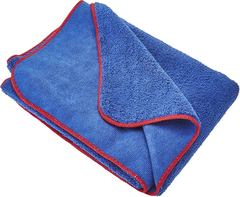 Gtechniq MF2 Microfiber Drying Towel 450GSM 23.6"x35.4" | Ultra Soft, Super Absorbent, Short Pile Wicks Away Water, Reduces Marring and Gloss Loss, Machine Washable - Image 1