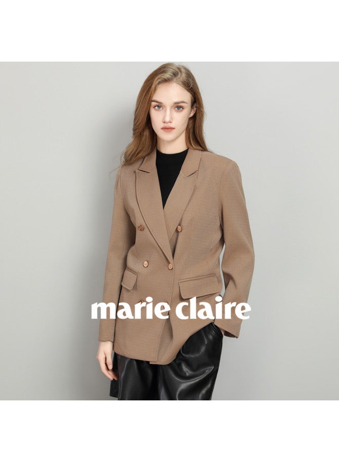 Marie Claire Fashion Women's Blazer, High-end Feel Spring New Arrival, Elegant Casual Suit Jacket, Versatile Slim-fit Top - Image 2