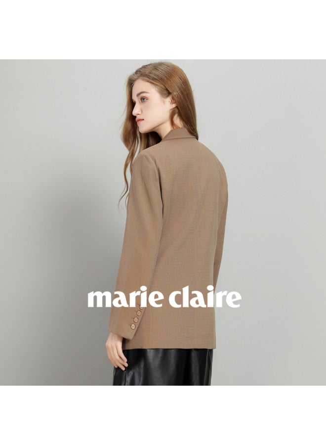 Marie Claire Fashion Women's Blazer, High-end Feel Spring New Arrival, Elegant Casual Suit Jacket, Versatile Slim-fit Top - Image 4