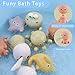 AMCHSURI MoldFree Ocean Animal Bath Toys 10 Pack Sensory Water Play Toys for Babies 618M Toddlers 13Y Safe Bathtub Pool Float Toys Baby Shower Birthday - Image 2