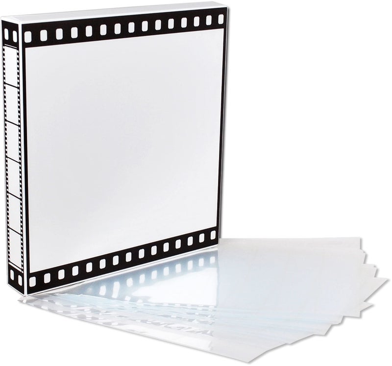UniKeep Photo Film Negative Storage Album - Includes 20 Pages with 140 Pockets for Holding 35mm Negatives - Image 1