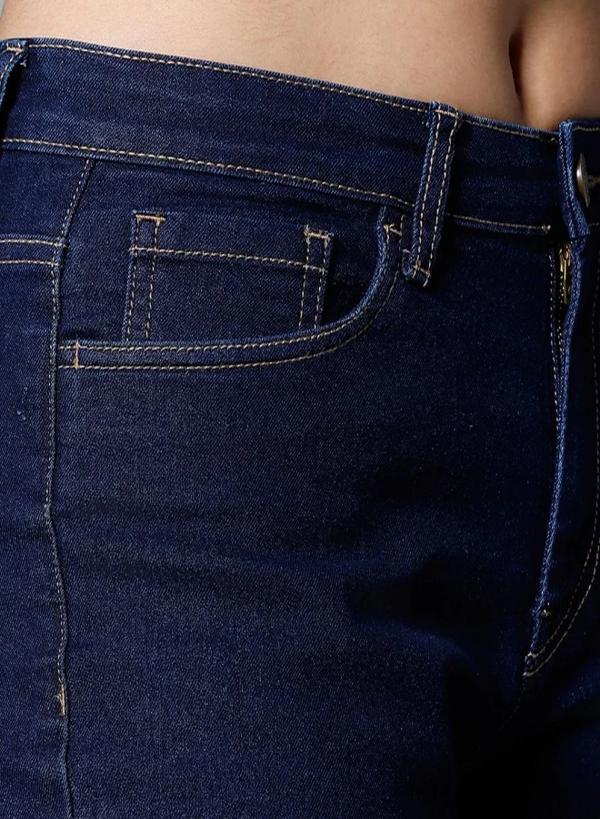 HIGH STAR  Women Indigo Jeans for Women | Best Price UAE