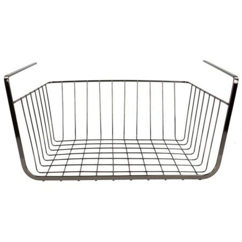 Go Hooked 12 Inch Undershelf Storage Basket Under Cabinet Storage Organizer 3 Pcs Black for Maximum Storage Efficiency Optimize Your Space for Kitchen and Pantry Home and Office - Image 4