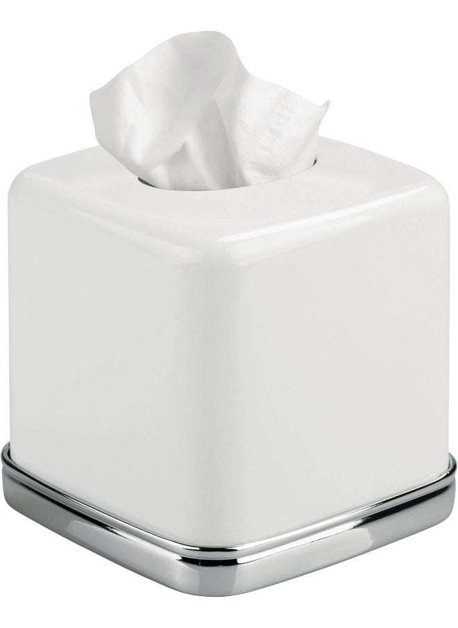 InterDesign - iDesign York Facial Tissue Box Cover for Bathroom and Vanity Countertops - Image 1