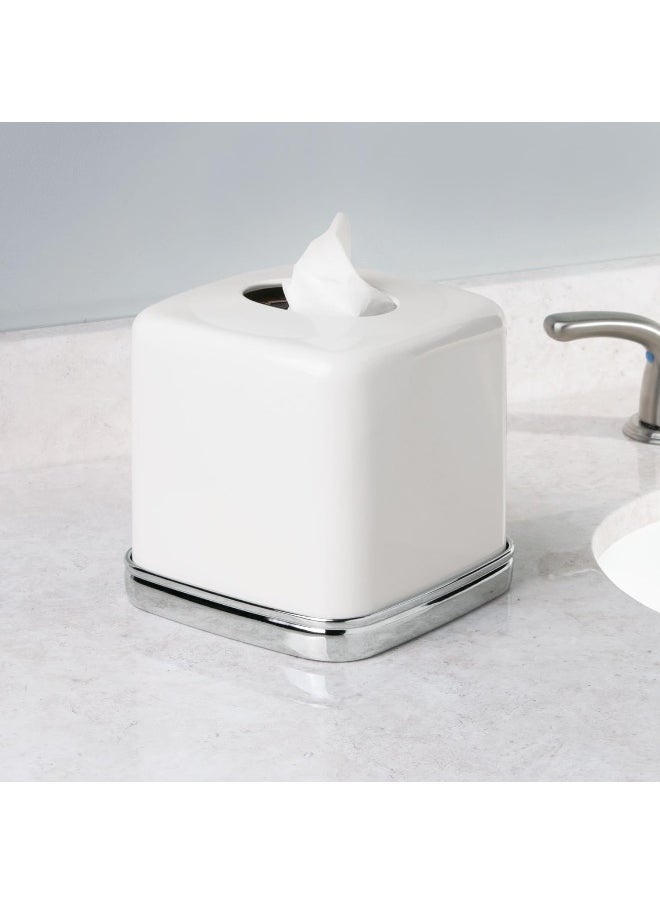InterDesign - iDesign York Facial Tissue Box Cover for Bathroom and Vanity Countertops - Image 1