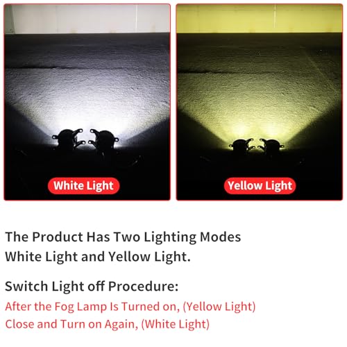 LaIIker Car High Power Fog Lamp for 2024 2025 2026 Toyota Land Cruiser 250 1958 Prado Lc250 J250 Led Lens Front Fog Lamp Decorative Lamp Exterior Modification Accessories - Image 4