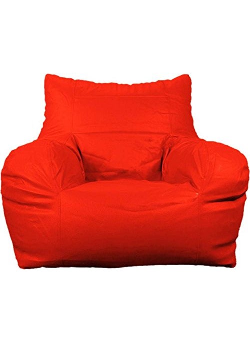 caddyFull caddyFull XXXL Armchair Bean Bag Cover with Beans Beans Quantity 25kgRed 