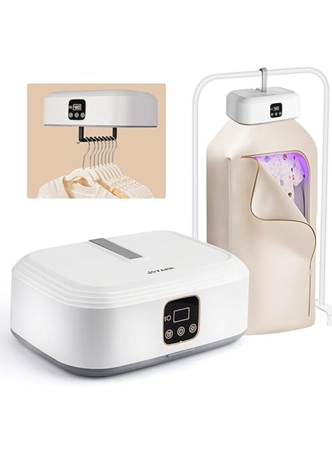 Generic Portable Clothes Dryer, Small Dryer Machine with Remote Dryer&Bag, Mini Laundry Dryers,Electric Clothes Dryer Mini Laundry Dryers  - Image 1