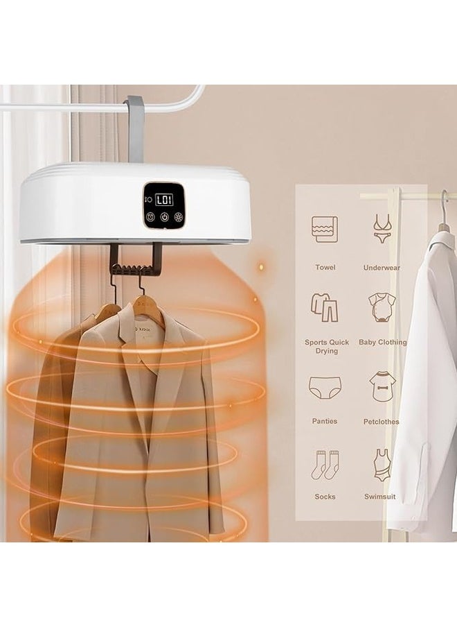 Generic Portable Clothes Dryer, Small Dryer Machine with Remote Dryer&Bag, Mini Laundry Dryers,Electric Clothes Dryer Mini Laundry Dryers  - Image 2