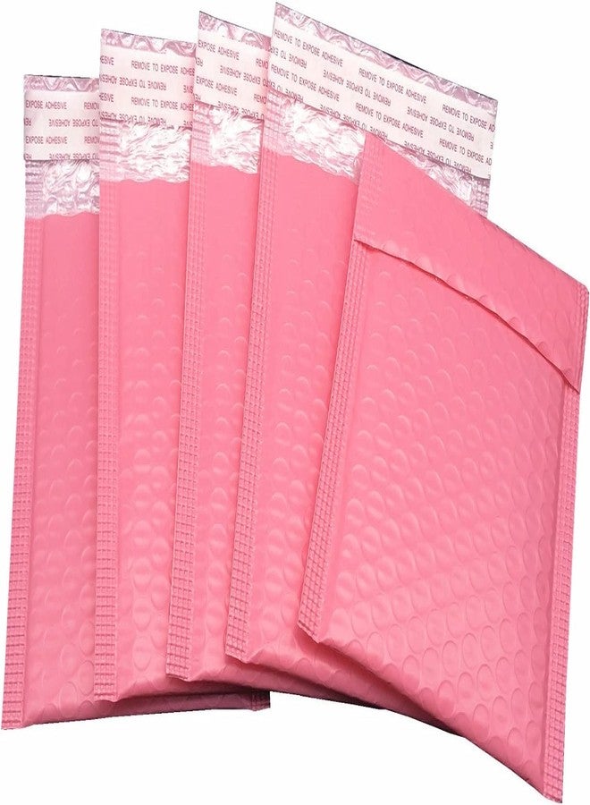 DowDew Water Resistant Bubble Envelope Mailers [10 Pack] 6 inch x 9 inch #0 Pink Poly Padded Shipping Envelopes Self Sealing Cushioned Packaging Bags - Image 2
