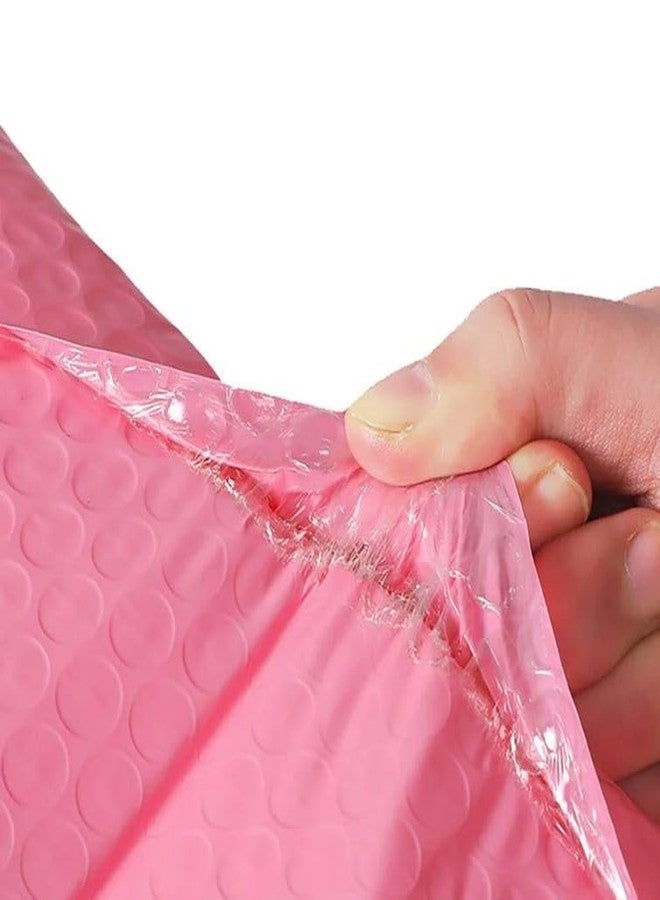 DowDew Water Resistant Bubble Envelope Mailers [10 Pack] 6 inch x 9 inch #0 Pink Poly Padded Shipping Envelopes Self Sealing Cushioned Packaging Bags - Image 3