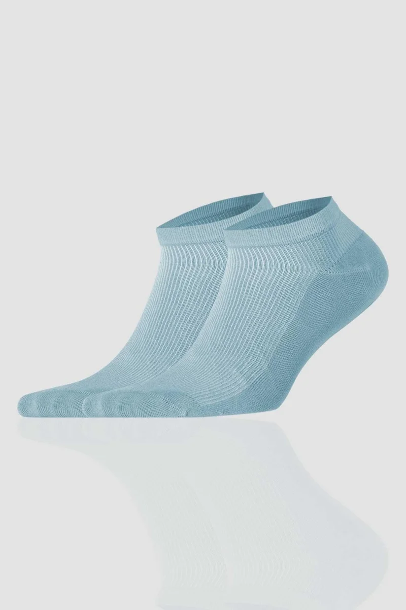 Aytuğ Women's Bamboo 5 Pairs Special Boxed Booties Socks - 34255