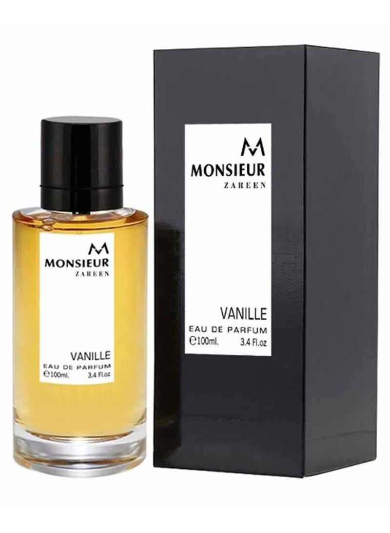 ZAREEN Monsieur Vanilla Zareen Eau de Parfum 100ml - Image 2